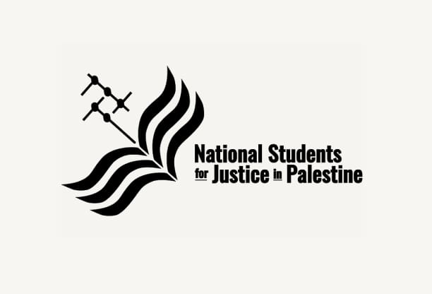 National students for justice in palestine logo
