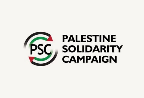 Palestine solidarity campaign logo