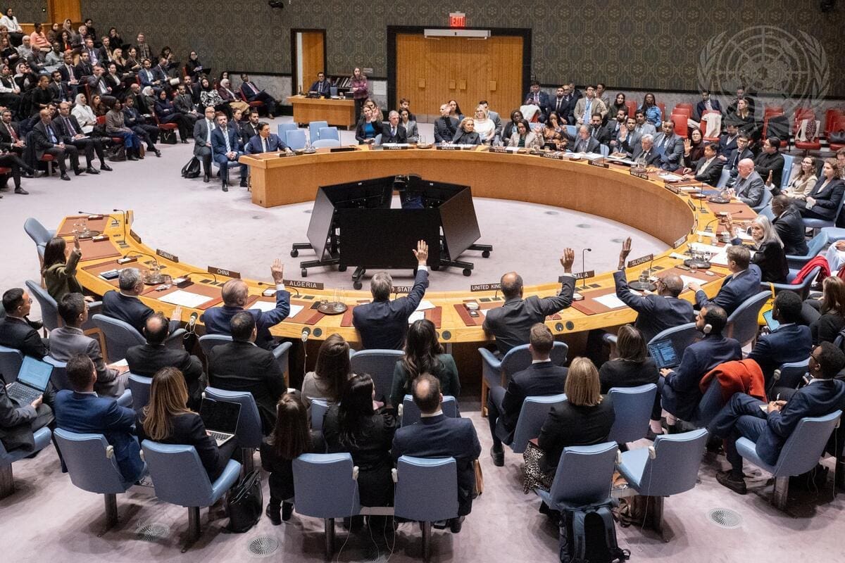 Security Council Adopts Resolution on Gaza